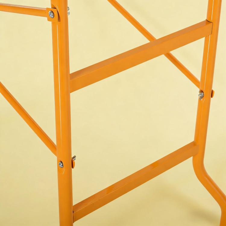 4 Step Steel Scaffold With Wheels