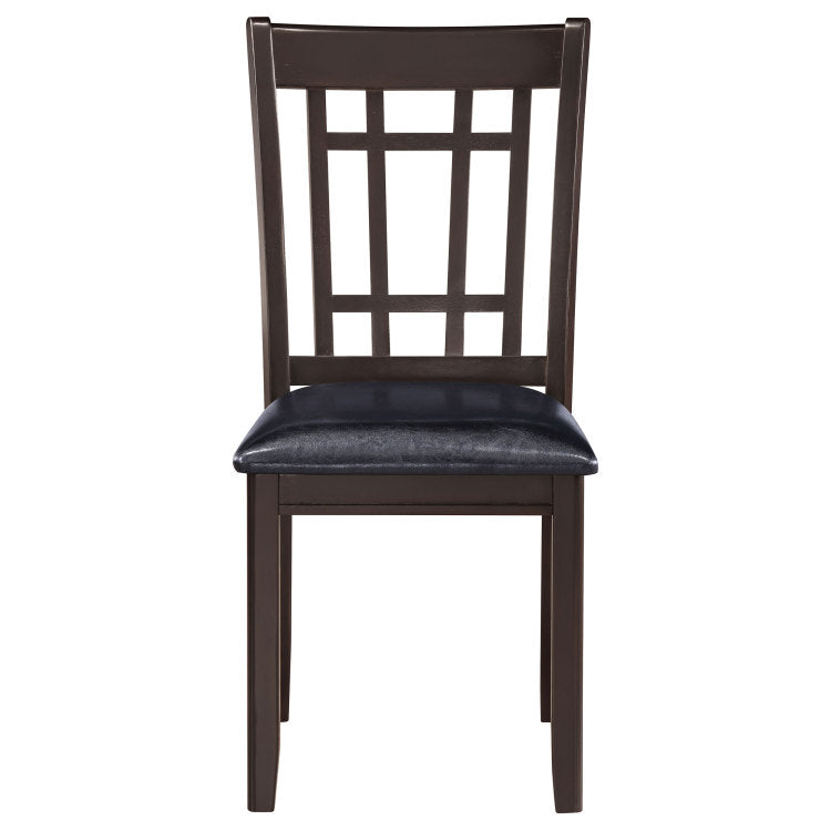Hester Black And Espresso 5 Piece Dining Set