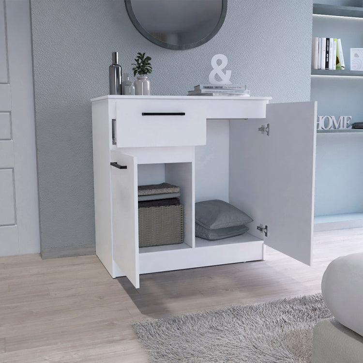 Orleans Dresser With 2 Door And Single Drawer, White