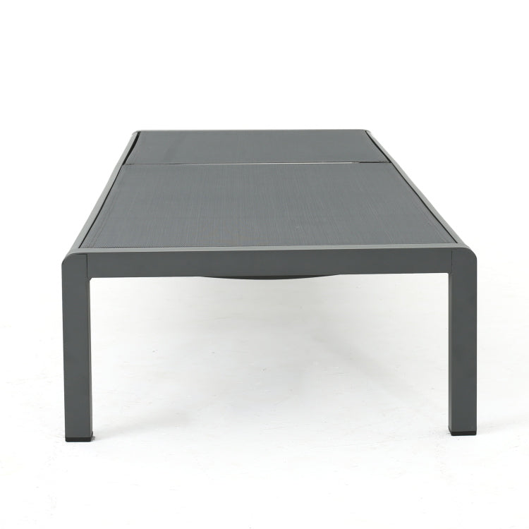 Cape Coral Kd Chaise Lounge Grey