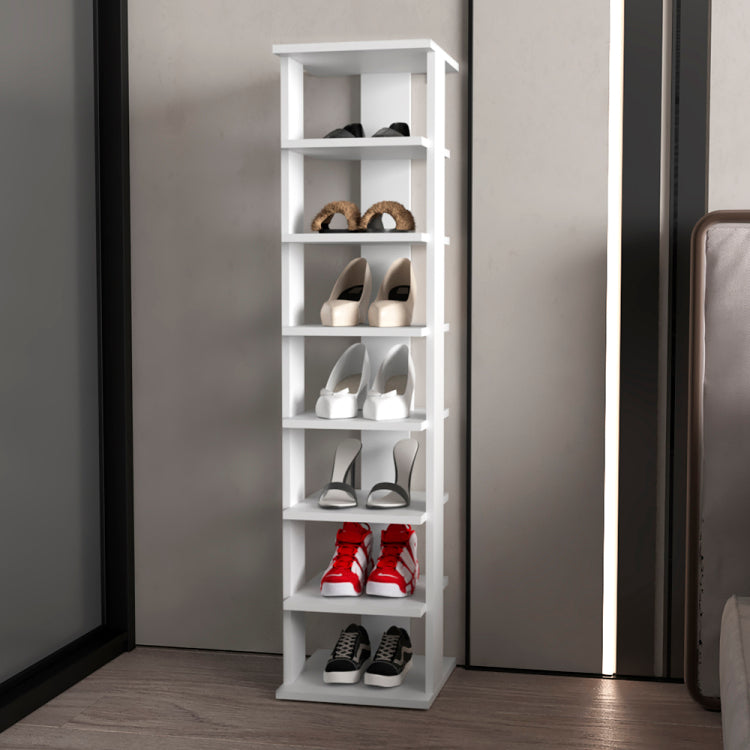 Banks Shoe Rack Organizer, Badroom, White