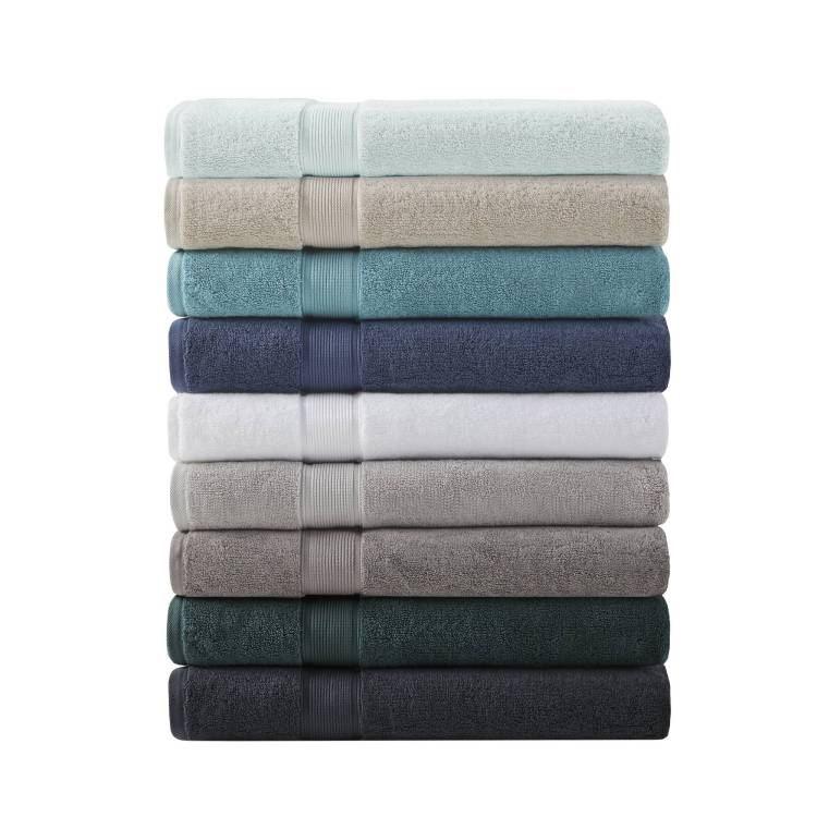 Ultra Soft 100% Cotton Absorbent Towel Set 34X68" 2Pk