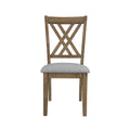 Amador Cross Back 2Pk Dining Chair Set