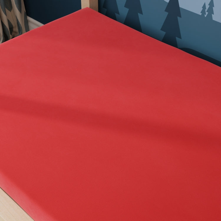 Kids 5" Red Firm Twin Mattress With Water Resistant Cover