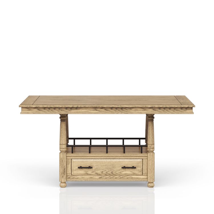 Counter Table Caramel Finish
