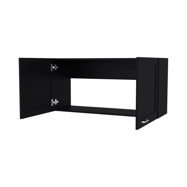 Wenge Kitchen Wall Cabinet With 2 Doors