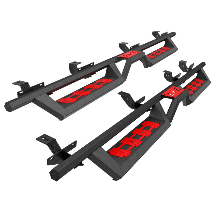 Two Color 6 Running Boards For 2020 2026 Jeep Gladiator Jt 4 Door,Side Steps