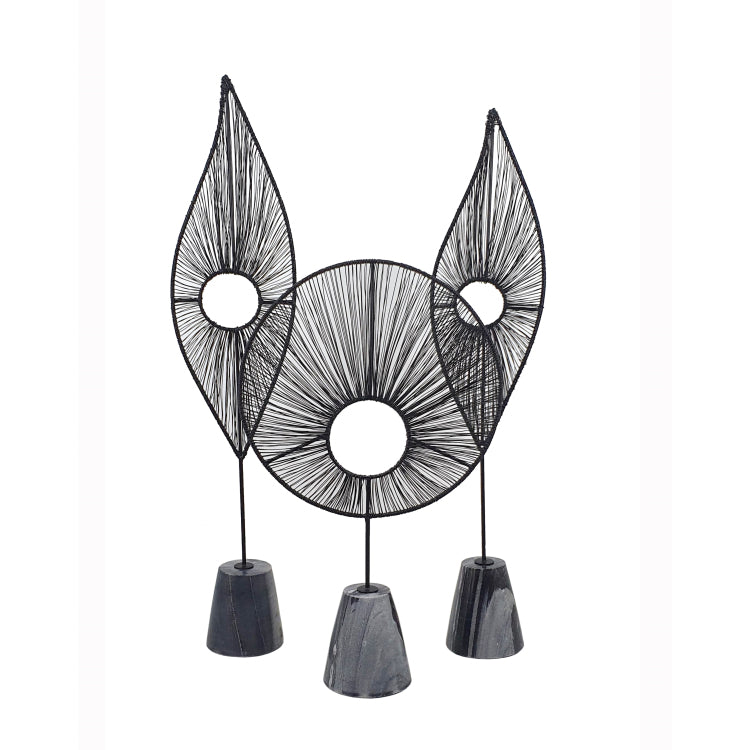 S 3 Truman Decorative Leaf Statuaries