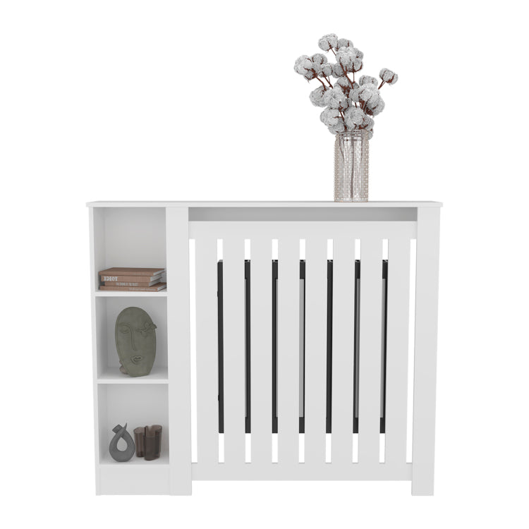 Risk Radiator Cover With Storage, Space,Saving Design,White