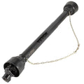 Pto Shaft 1 3 8" Pto Drive Shaft, 6 Spline End Round End Pto Driveline Shaft, Series 4 Tractor Pto Shaft, 39" 55" Brush Hog Pto Shaft, Black Pto Shaft For Bush Hog Finish Mower Rotary Cutter