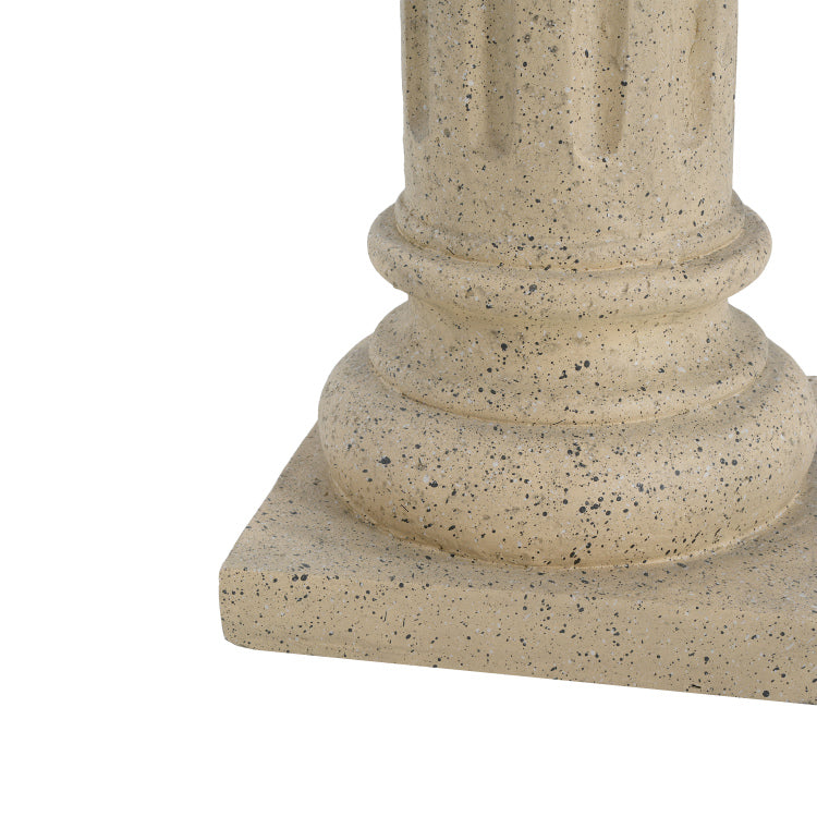 Pedestal Column Plant Stand, 26.25 Inch, Indoor And Outdoor