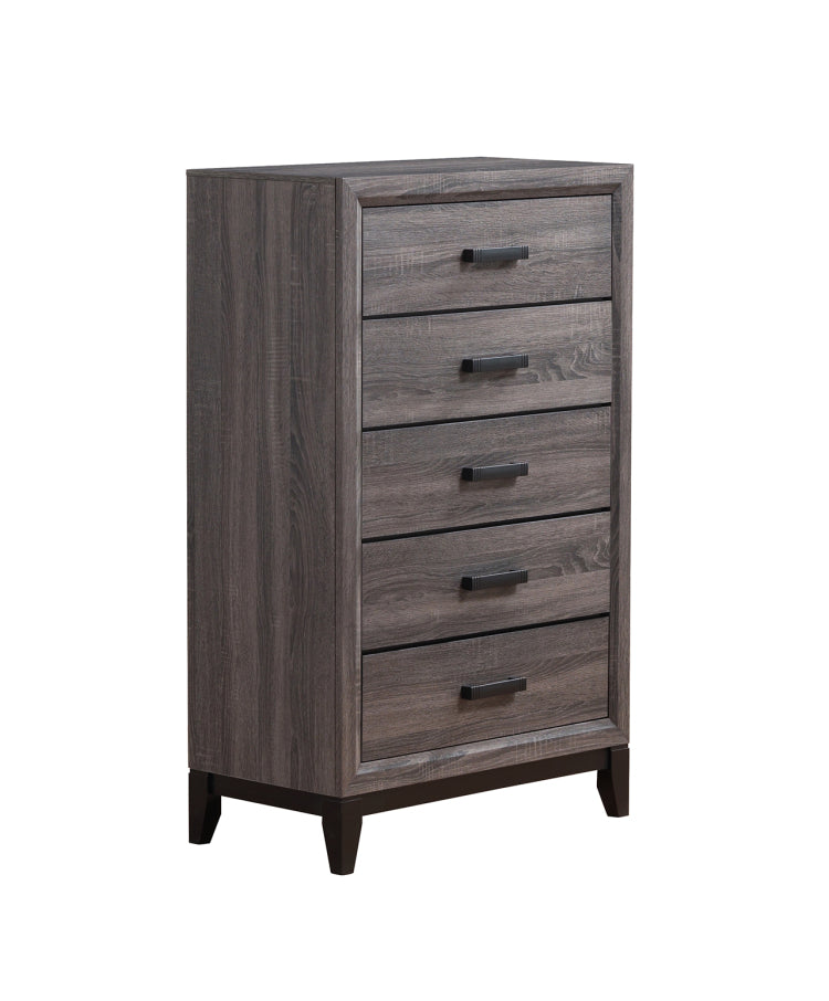 Mirage Grey 5Pc Queen Bedroom Set
