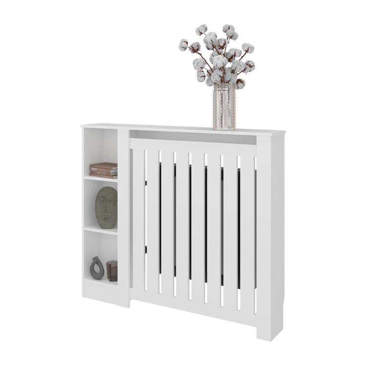 Risk Radiator Cover With Storage, Space,Saving Design,White