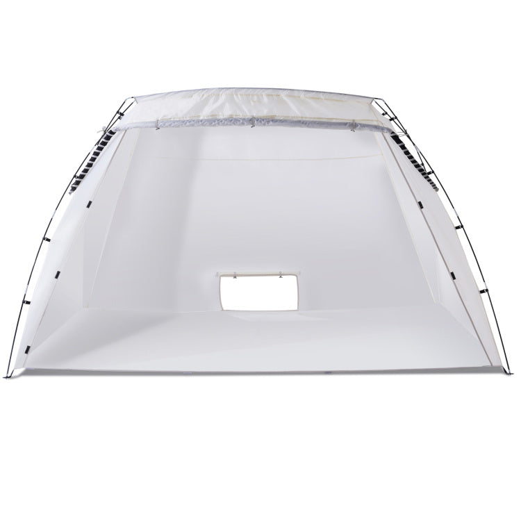 Portable Paint Booth, Larger Spray Paint Tent With Built In Floor & Mesh Screen, Painting Tent Station For Furniture Diy Hobby Tool, 10X7X6Ft Spray Paint Shelter