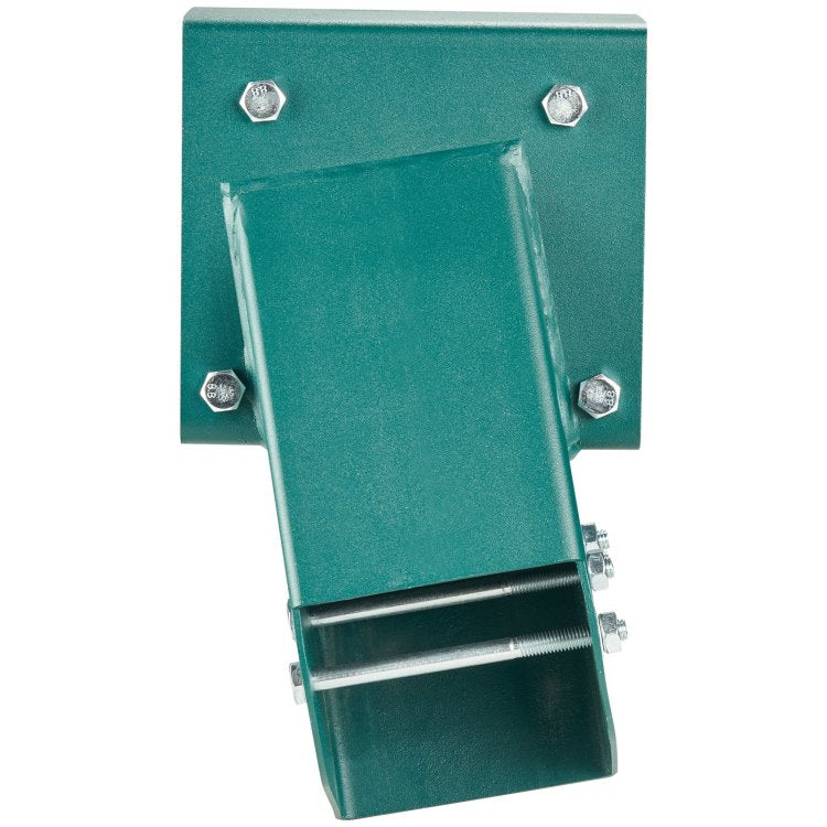 A Frame Middle Swing Set Brackets, Heavy Duty Carbon Steel Swing Set Hardware With Mounting Hardware, Diy Swing Set Bracket Swing Set Kit For 4X4 Legs & 4X6 Beam, Green 2 Pcs
