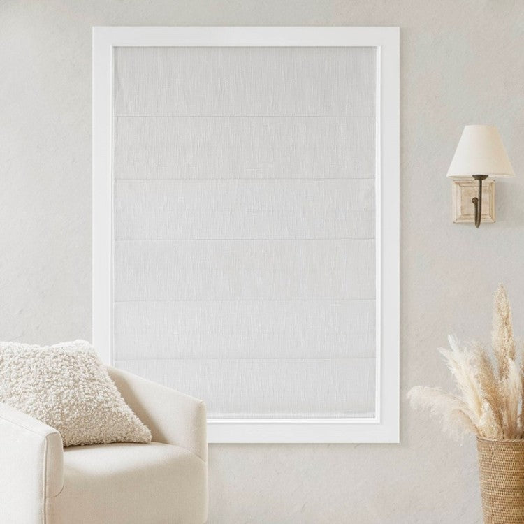 1Pc 34X64" Total Blackout Cordless Roman Shade