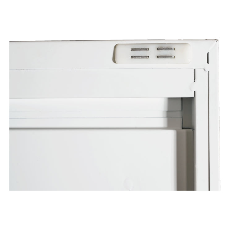 71'' 2 Shapely Doors Cabinet, Metal Storage Cabinet With Doors And Adjustable Shelves, For Bedroom, Living Room, Kitchen White