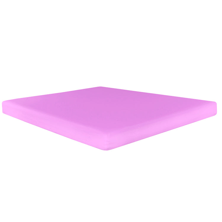 6 In. Firm Gel Memory Foam Mattress For Full Size Bed In A Box With Pink Aloe Vera Cover