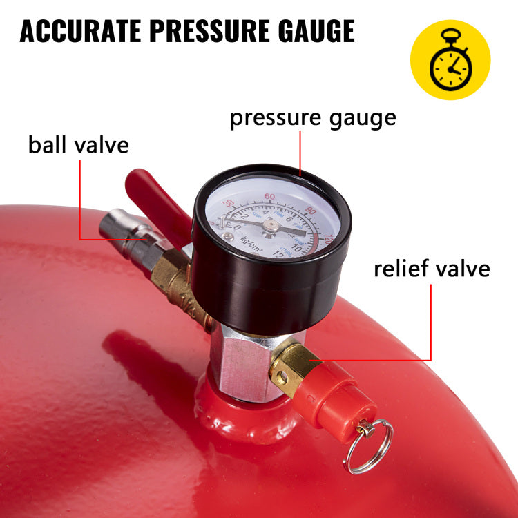 Waste Oil Drain Tank 20 Gallon Portable Oil Drain Air Operated Drainer Oil Change, Oil Drain Container, Fluid Fuel Transfer Drainage Adjustable Funnel Height, With Wheel For Easy Oil Removal