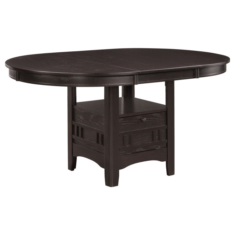 Hester Black And Espresso 5 Piece Dining Set
