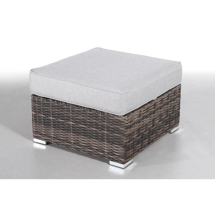 Fully Assembled 3 Piece Wicker Seating Group With Plush Cushions