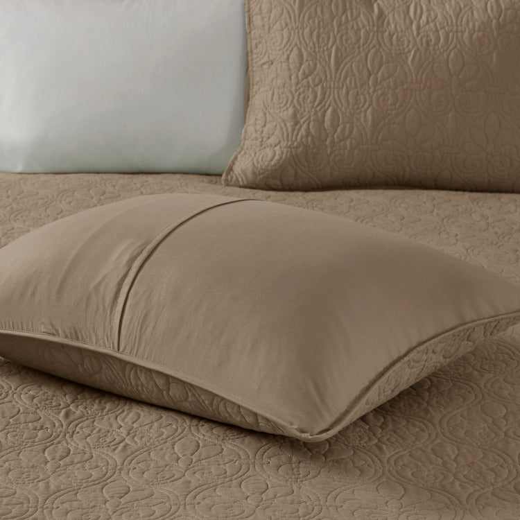 Reversible Bedspread Set Mocha King