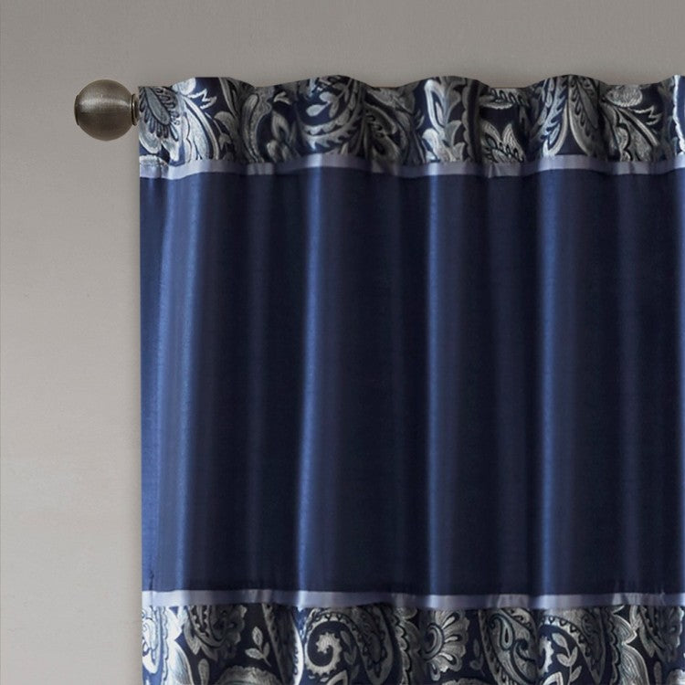 Jacquard Curtain Panel Pair 2 Pcs Window Panels