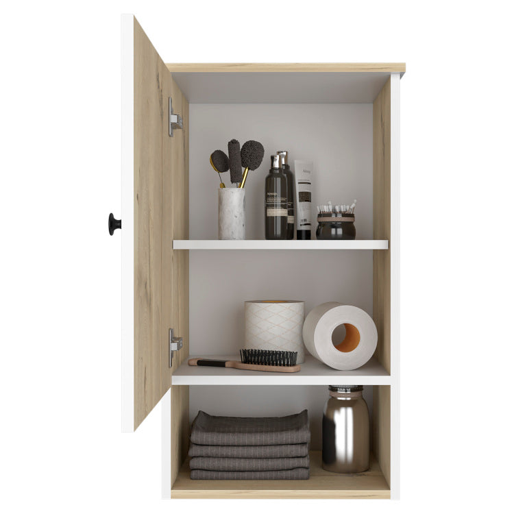St. Angelo Medicine Cabinet, Two Internal Shelves, Single Door, One Shelf