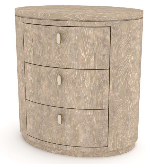 Oval Nightstand Toffee