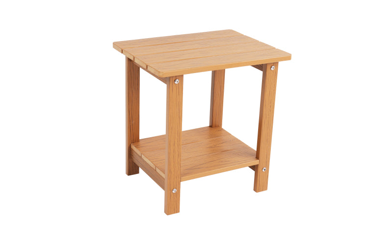 Stylish Side Table Perfect For Outdoor Yard Togethers Snacks & Cozy Afternoon Relaxation,Hips Material