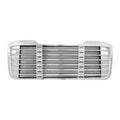 Complete Chrome Plated Front Grille Compatible With Freightliner M2 2003 2015 Trucks