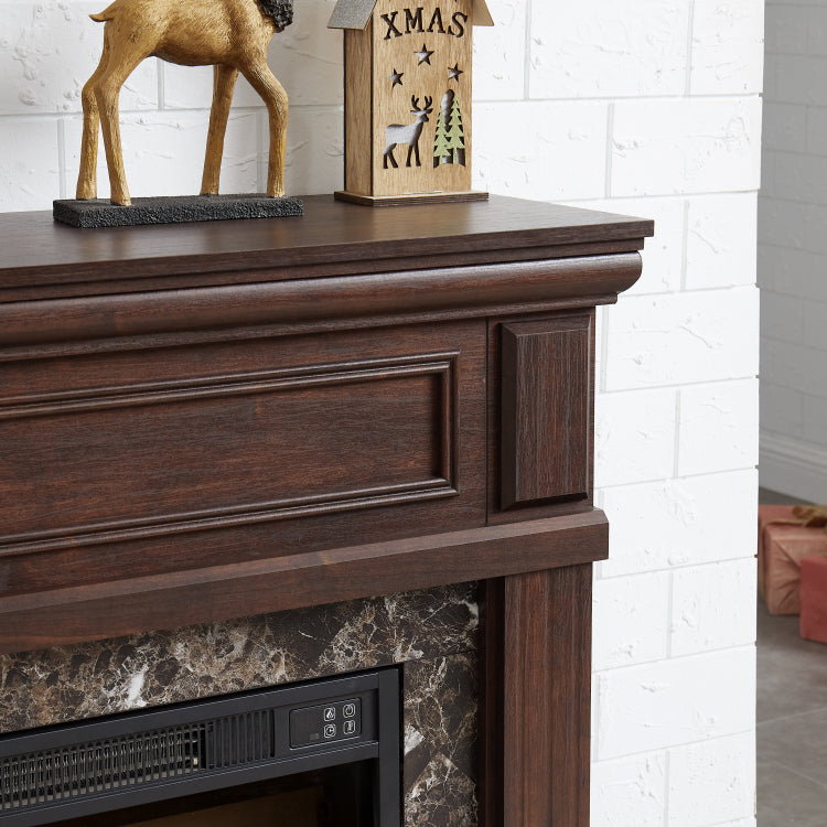 Only Mantel Not Included 23" Fireplace Cherry,41.34"W*14"D*40"H