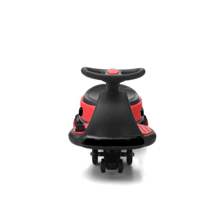 Kids Electric Ride On Car 12V Electric Wiggle Car , Led Lights , Music,Anti Rollover For Boys And Girls Ages 3 Indoor Outdoor