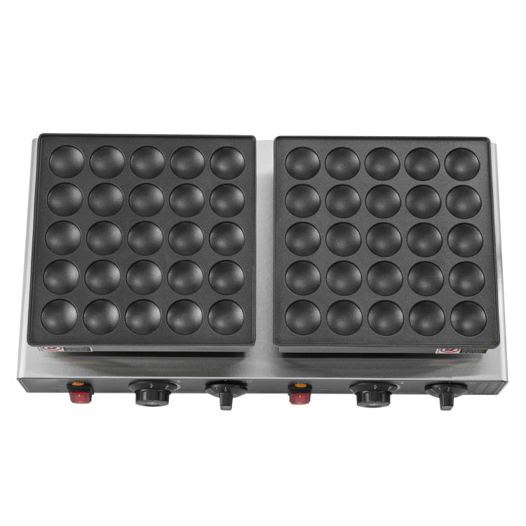 50Pcs Mini Dutch Pancake Maker Commercial Dorayaki Baker Non Stick 1800W