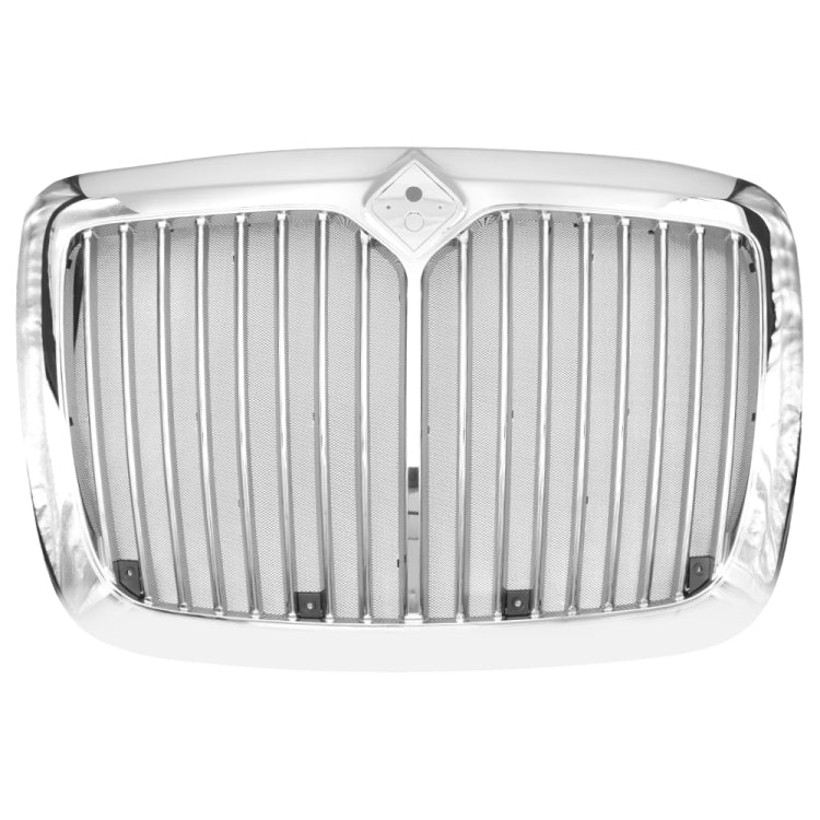Chrome Front Grille Compatible With International Prostar 2008 2018 With Bug Screen