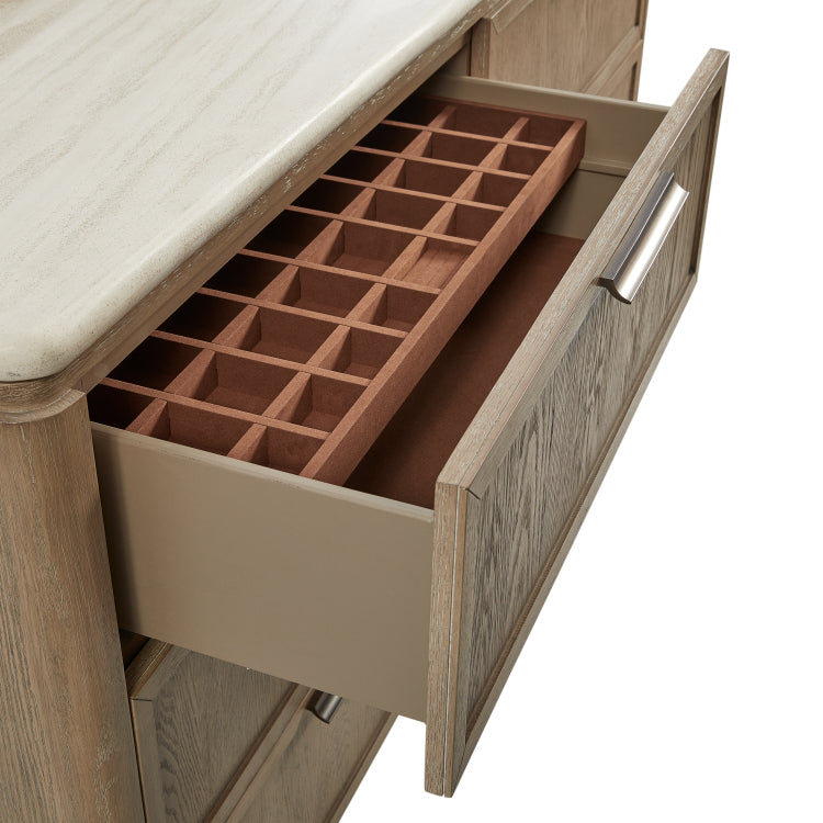 Dresser Oak Veneer Drawer Fronts Toffee
