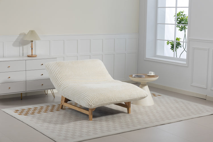 Bean Bag Chair For Adults ,Accent Armless Lazy Sofa, Casual Single Sofa, Corduroy Fabric, For Living Room And Bedroom , With Backrest, Single Seat