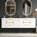 72'' Wall Mounted Bathroom Vanity, Floating Bathroom Storage Cabinet With Drawers, Solid Wood Bathroom Cabinet Same As N710S236003K