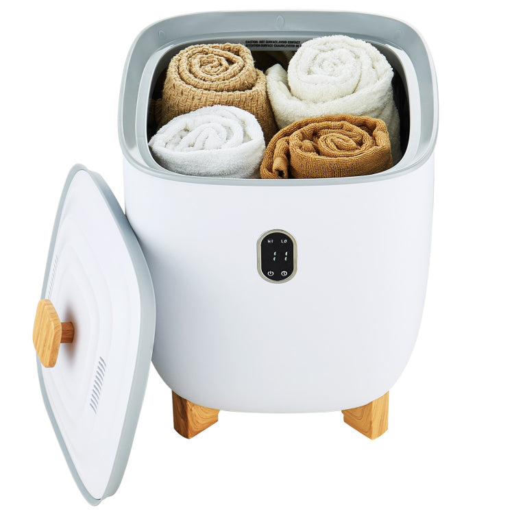 Towel Warmer 25L, Towel Warmer Bucket With 2 Heating Modes, 20 40 60 90 Min Auto Shut Off, Bottom Heating Columns, Led Screen, Large Towel Warmer For Bathroom, Spa, Bathrobe, Blanket & Pajama