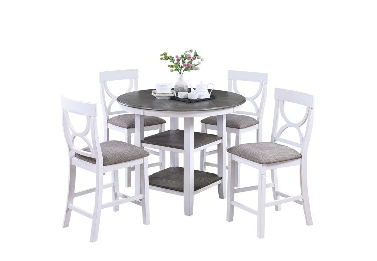 5 Pcs Counter Height Dining Set
