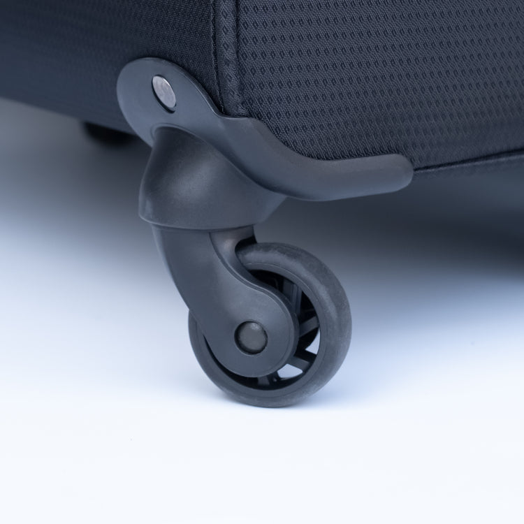 Oxford Cloth Suitcase Black No Password Lock