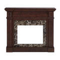 Only Mantel Not Included 23" Fireplace Cherry, 45.6"W*11.8"D*40"H