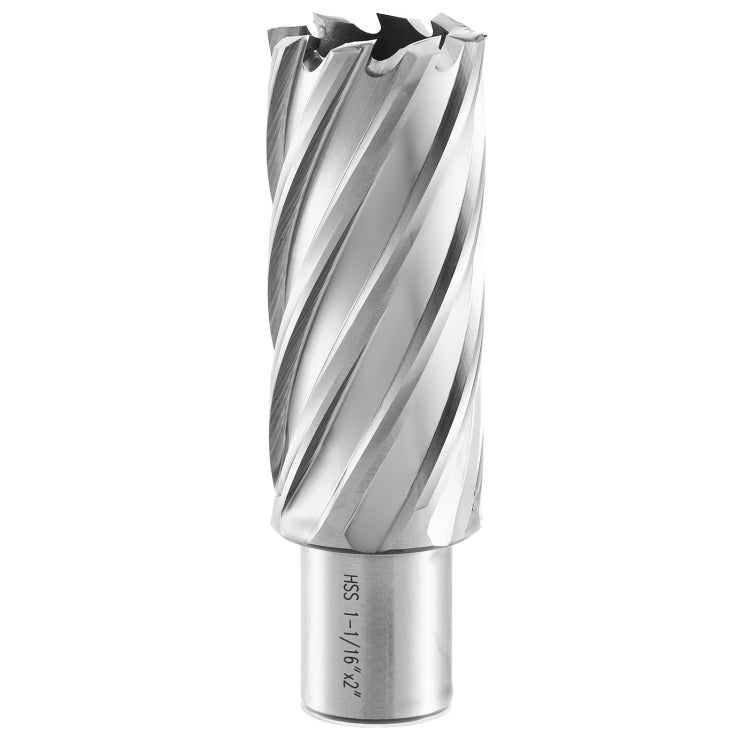 Nnular Cutter Set, 13 Pcs Weldon Shank Mag Drill Bits, 7 16" To 1 1 16" Cutting Diameter, 2" Cutting Depth, M2Al Hss, With 2 Pilot Pins, Hex Wrench And Portable Case, For Using With Magnetic Dr
