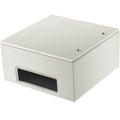 Nema Steel Enclosure, 24 X 24 X 12'' Nema 4X Steel Electrical Box, Ip66 Waterproof & Dustproof, Outdoor Indoor Electrical Junction Box, With Mounting Plate