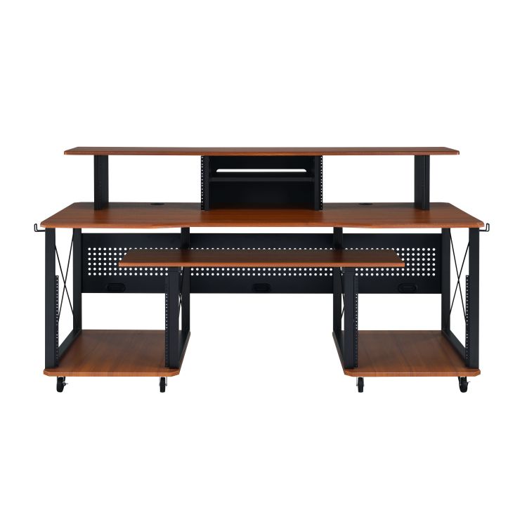 Megara Cherry & Black Finish Music Desk