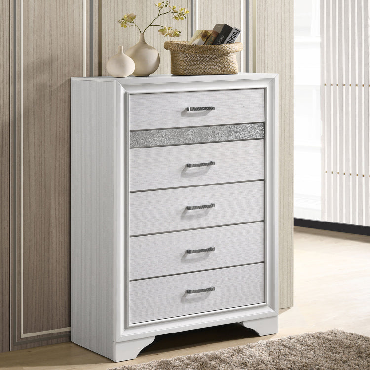 Annie White 6 Drawer Bedroom Chest