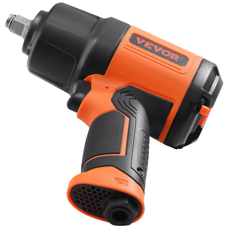 Air Impact Wrench 1 2" Square Drive 1400Ft Lb Nut Busting Torque 90 120Psi