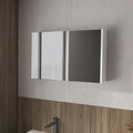 Mcnary Medicine Cabinet With Included Mirrors And 2 Doors, White