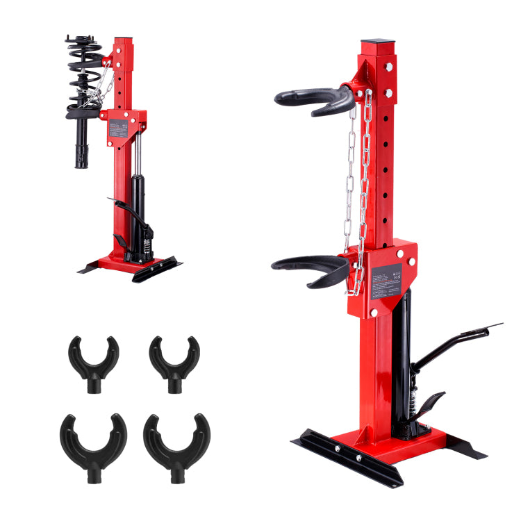 Strut Spring Compressor, 4.5 Ton 9920 Lbs Hydraulic Jack Capacity, 1 Ton Rated Compression Force, Auto Strut Coil Spring Compressor Tool, Hydraulic Spring Compressor For Strut Spring Removing