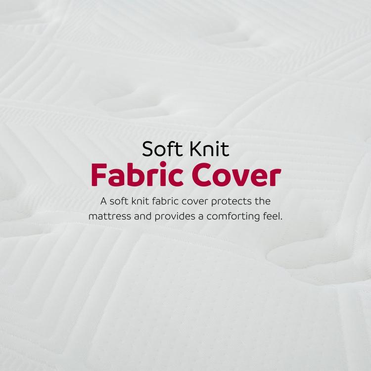 Premium 9 In. Medium Pocket Spring Mattress Full Size, White